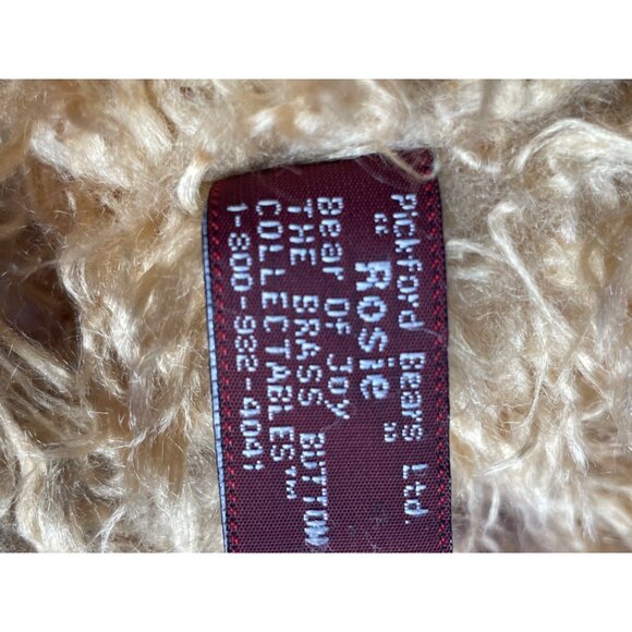 Rosie Pickford Bear 11 Pieces Embroidery Linens Table Toppers Vintage Decor - Picture 2 of 16